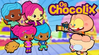 Os Chocolix recebem Mongo e Drongo na Chocolândia! - Collab Oficial @Ablubatv