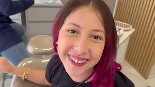 FUI AO DENTISTA! *coloquei aparelho nos dentes