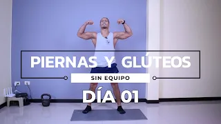 Rutina de Ejercicios Piernas y Glúteos Sin Equipo (DÍA 1)