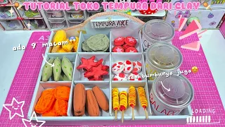 TUTORIAL BIKIN TOKO TEMPURA DARI CLAY⁉️😱 | clay diy