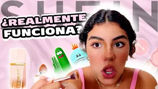 EXPECTATIVA vs REALIDAD probando maquillaje de SHEIN… ¿FUNCIONA o es una TRAMPA? 😱