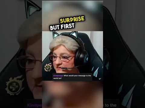 Surprising a Grandma Streamer With $400🥺❤️
