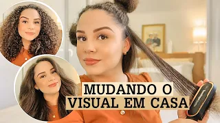 Testando a Basiqe Sleek no meu cabelo cacheado: funciona mesmo? Minha experiência ✨