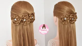 Peinados Juveniles y Románticos con Trenza en Flor