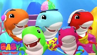 Five Little Baby Sharks | Shark Song For Children | Nursery Rhymes and Baby Songs For Kids