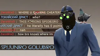 I Hid in a Secret Spy Spot on 2Fort & Trolled Everyone!