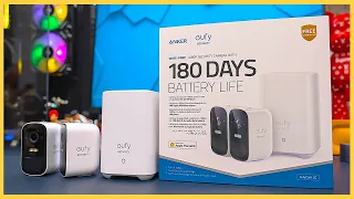 Security Camera tanpa kabel eufyCam 2c by Anker tahan sampai 180hari
