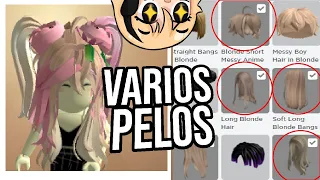 Cómo ponerte varios cabellos en roblox 2022 tutorial | Ponte varios pelos en roblox