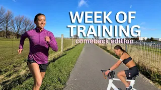 Building Back After Injury | A Week of Training