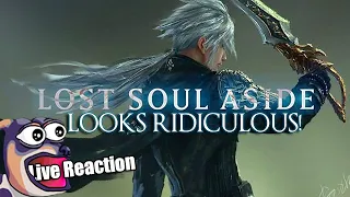 Hard To Believe This Game Is Even Real! - Lost Soul Aside Gameplay LIVE REACTION