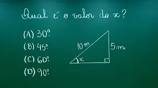 TRIGONOMETRIA - (SENO) - Razões Trigonométricas - Professora Angela Matemática