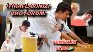 İTİRAFLARINIZI OKURKEN TEMİZLİK🫢 | teyzemin kocasına🫣, hocamla arkadaşım.. BEN DE İTİRAF ETTİM😨