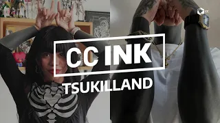 Tatuaje blackout con TSUKILLAND | CC INK