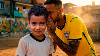 O PEQUENO POBRE JOGADOR DE FUTEBOL 😢