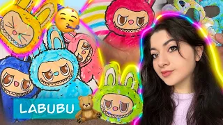 BIR GÜN SADECE LABUBU 🧸🍬👹ve bayram vlogu #squishy #blindbag YAPIMI #bayram #labubu