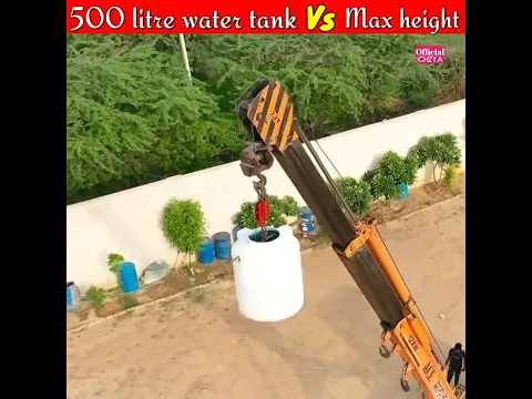 500 litre water tank Vs Maximum Height 😲 | Gajab Ka experiment | @MRINDIANHACKER #shorts