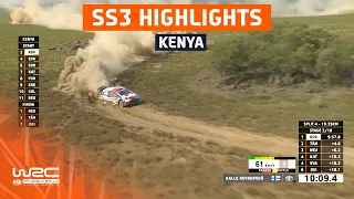 SS3 STAGE HIGHLIGHTS | WRC Safari Rally Kenya 2021