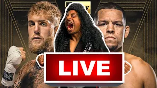 Jake Paul Vs Nate Diaz - LIVE COMMENTARY