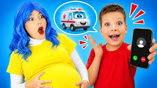¡Un Nuevo Bebé en la Familia! 👦 Cuidando a Mamá Embarazada 👨‍👩‍👧 Canciones Infantiles con Max