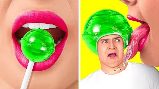 SI LAS COMIDAS FUERAN PERSONAS || ¡Situaciones graciosas! Los mejores trucos por 123 GO! CHALLENGE