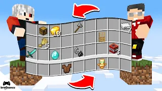 MİNECRAFTTA ORTAK ENVANTER SKYBLOCK