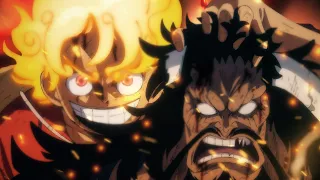 CHAPITRE 1045 - LUFFY HUMILIE KAIDO AVEC LE GEAR 5 DIEU NIKA : LA PUISSANCE INFINIE DU SOLEIL !