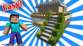 Best and Easy House for Minecraft survival 🔥🔥 #minecraft #viralvideo