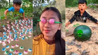 Survival Skills: SIMPLE and USEFUL Green eye candy in forest with mom