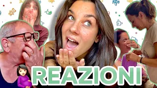 REAZIONE Dei MIEI GENITORI E Dei MIEI AMICI Alla MIA GRAVIDANZA!