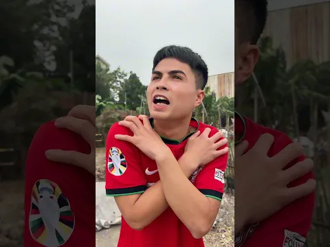 Ronaldo và Messi chạy trốn quái vật #kindness #ronaldo