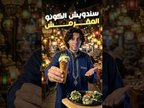Tuna Crispy cono | كونو التونة المقرمش 🍣
