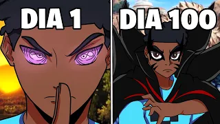 Sobrevivi 100 DIAS no NARUTO JEDY DO MINECRAFT - O FILME