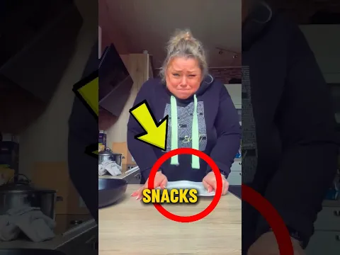 This Mom Ate the Snack in 1 Second 😂🍮#shorts