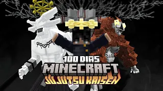 Dominé las 10 SOMBRAS como MEGUMI de JUJUTSU KAISEN por 100 Días en MINECRAFT HARDCORE