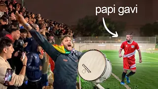 Llevé a 100 Ultras a animar a Papi Gavi