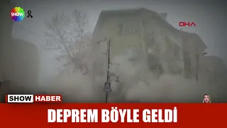 Depremin yeni görüntüleri
