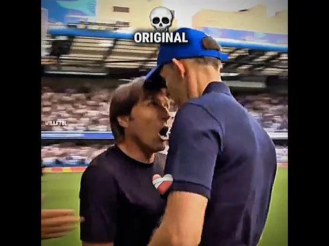 Tuchel vs Conte 💀 #football #trending #viralvideo #funny #messi #ronaldo
