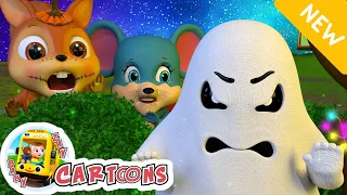 Zay and the Kids spooky Halloween story with families. The Ghost is coming😱