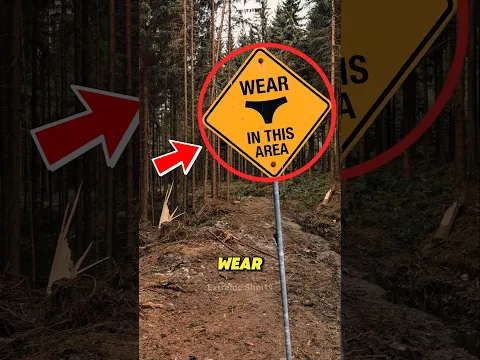 Never Enter This Forest Without Underwear❗️😱