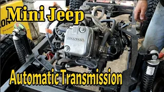 Mini Jeep Matic  // Automatic Transmission Mini Willys // Rimbono Homestay