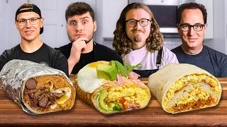Which YouTube Chef Makes The BEST Breakfast Burrito?