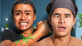 We Get The Most Painful Piercings