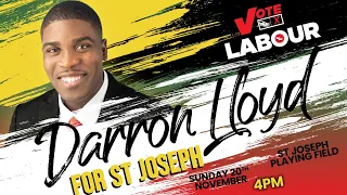 Launch of Mr. Darron Lloyd, DLP Candidate for St. Joseph (Nov. 20, 2022)