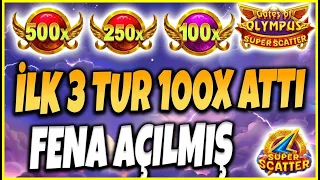 GATES OF OLYMPUS 1000 | SUPER SCATTER | İLK 3 TUR 300X İLE MUHTEŞEM AÇILIŞ sweet bonanza 1000x