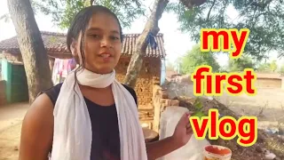 my first vlog || My First Vlog || My First Video || nandani Vlog || Real Vlog