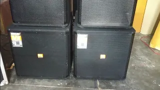 BHARAT KING DJ CHECKING DOUBLE 15 TOP S18 BASS mixer echo mic only-59500