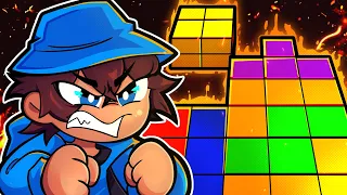 Speedrunning Sand Tetris Live! (AGAIN X19)