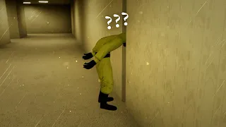進入後室的第一個準則：不要把頭塞進牆縫！ // 逃離後室 - Escape the Backrooms 【薄海紙魚】