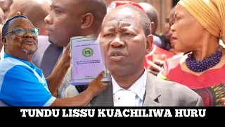 TUNDU LISSU KUACHILIWA HURU KESI NI BATILI AIWEKA MAHAKAMA MTEGONI WAKILI ATOA SABABU ZA KUACHILIWA