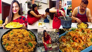 Aji Mo Pua ର Demand ରେ ବନେଈଲି Prawn Biriyani Only 20 Minutes ରେ ବର୍ଷା ପାଗରେ Biriyani ଖାଈ ମଜା ଆସିଗଲା